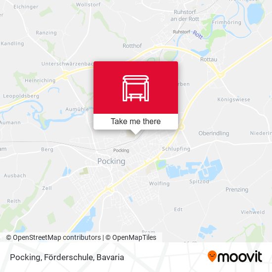 Pocking, Förderschule map