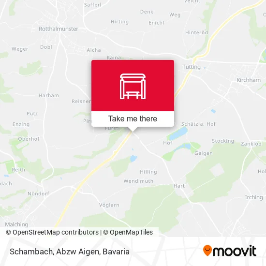 Карта Schambach, Abzw Aigen