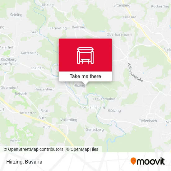 Карта Hirzing
