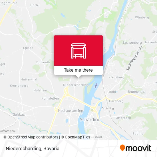 Карта Niederschärding