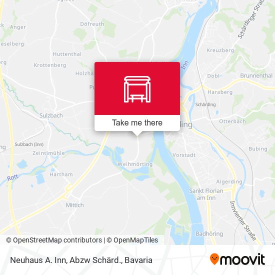Neuhaus A. Inn, Abzw Schärd. map