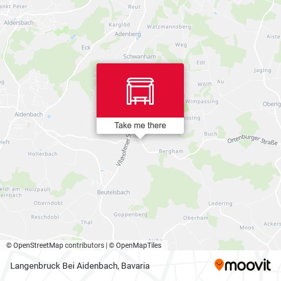 Langenbruck Bei Aidenbach map
