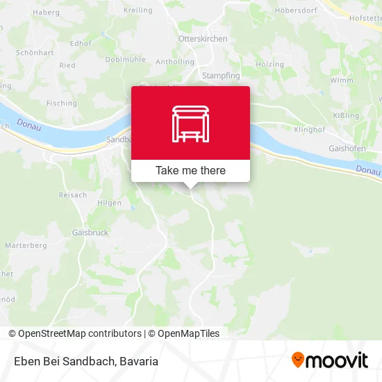 Карта Eben Bei Sandbach