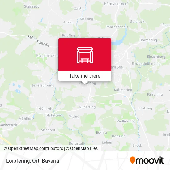 Карта Loipfering, Ort