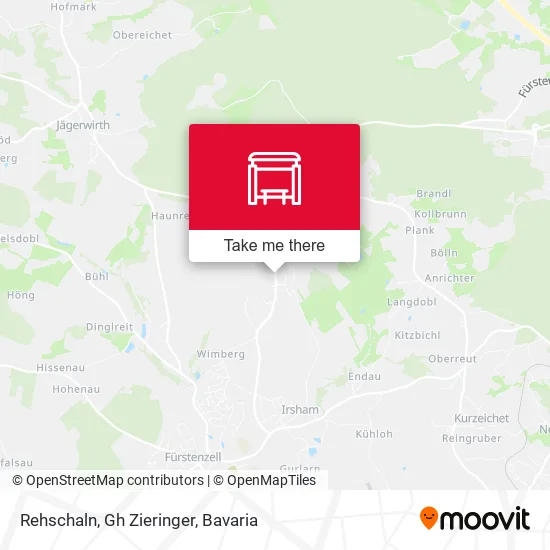 Карта Rehschaln, Gh Zieringer