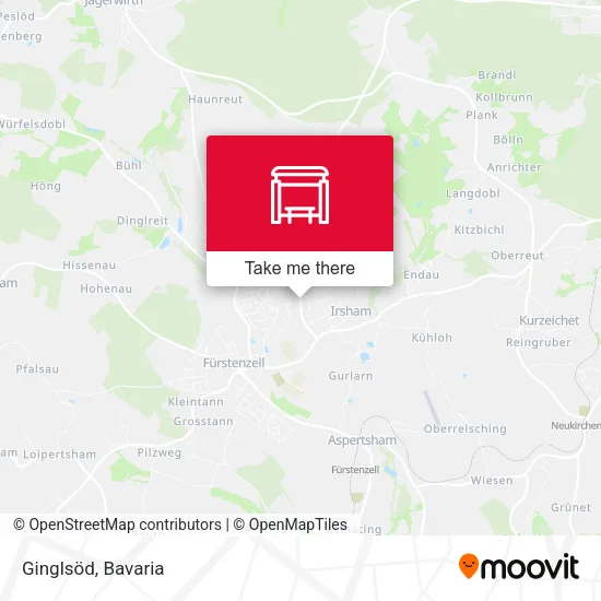 Карта Ginglsöd