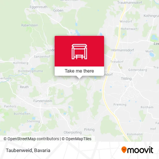 Карта Taubenweid