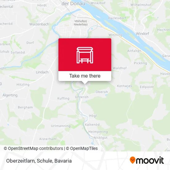 Карта Oberzeitlarn, Schule
