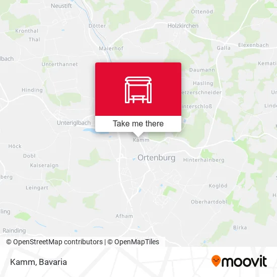 Карта Kamm