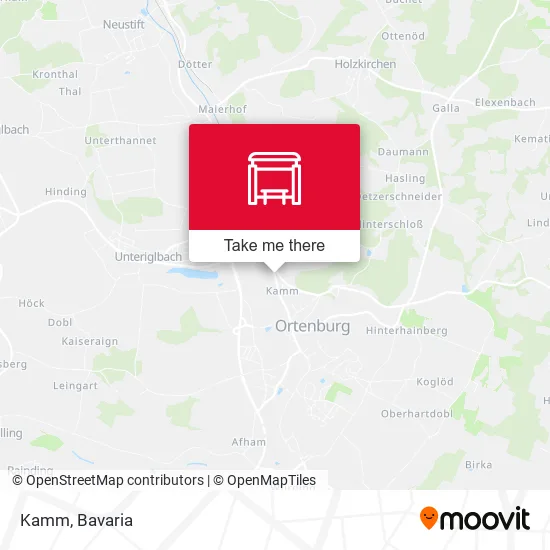 Карта Kamm