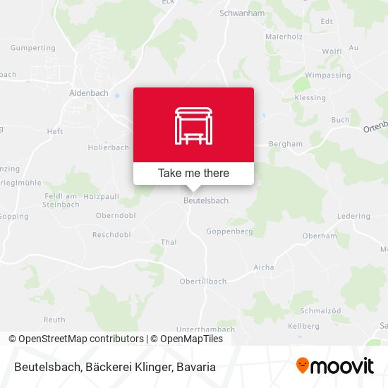 Beutelsbach, Bäckerei Klinger map