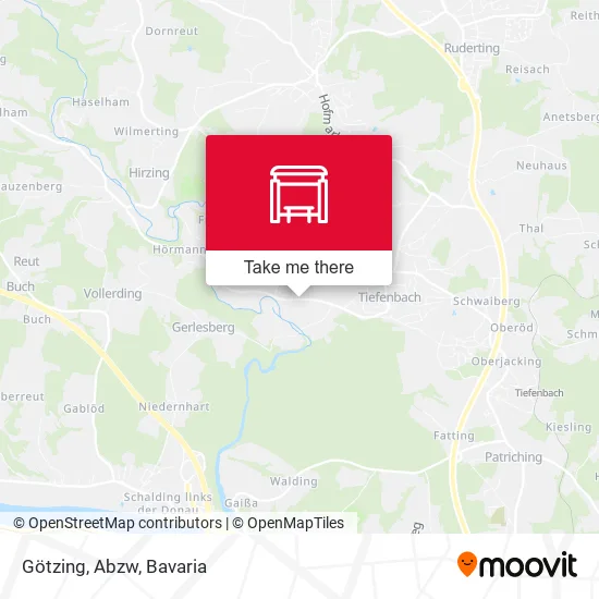 Карта Götzing, Abzw