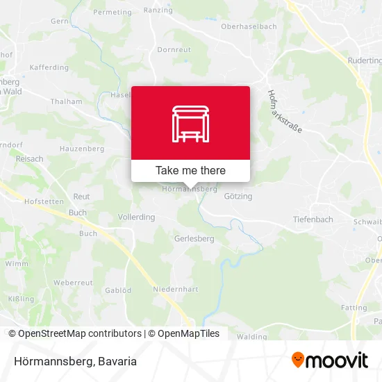 Карта Hörmannsberg