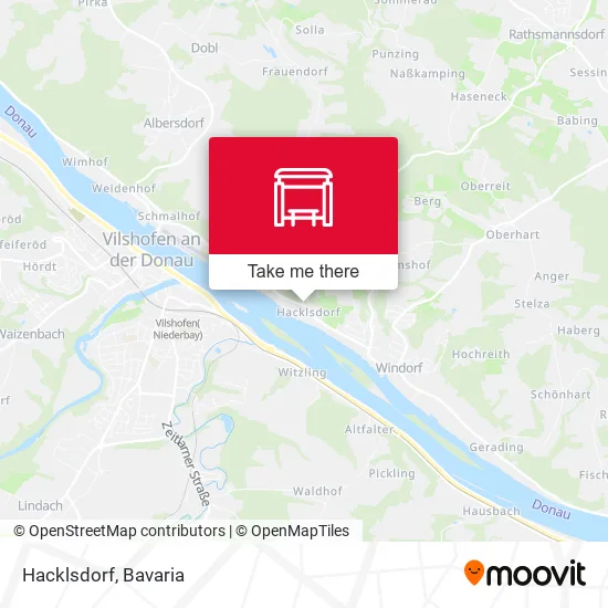 Карта Hacklsdorf