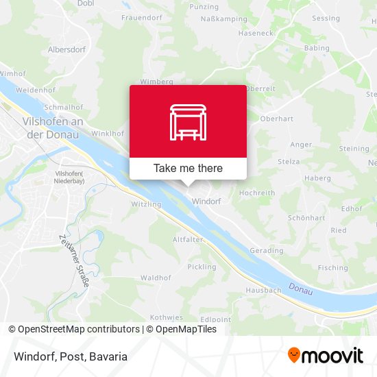Карта Windorf, Post