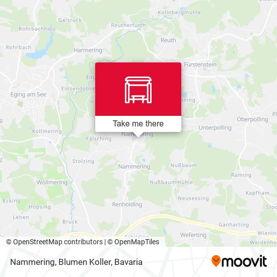 Nammering, Blumen Koller map