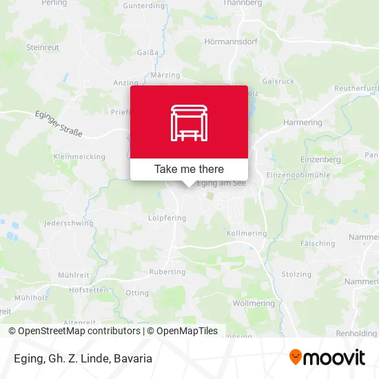 Карта Eging, Gh. Z. Linde