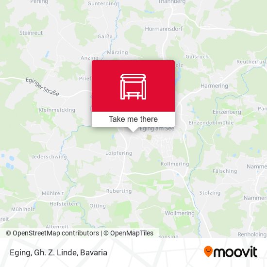 Карта Eging, Gh. Z. Linde