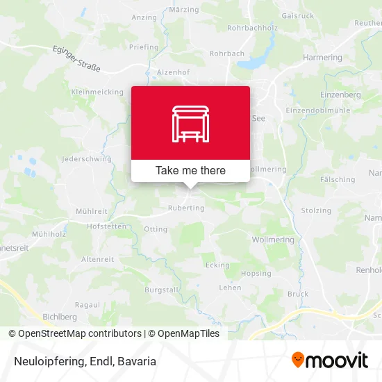 Карта Neuloipfering, Endl