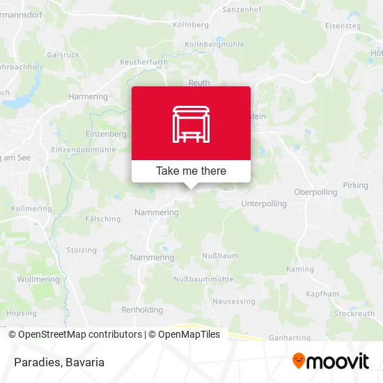 Карта Paradies