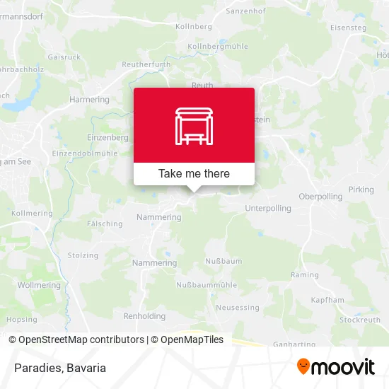 Карта Paradies