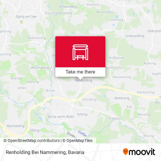 Renholding Bei Nammering map