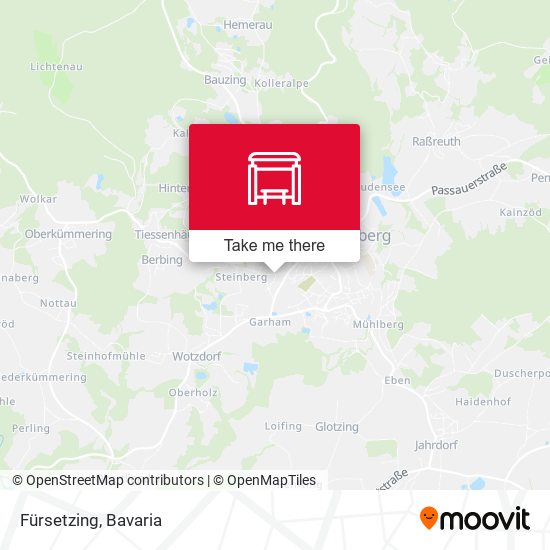 Карта Fürsetzing
