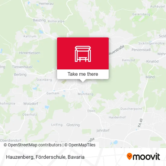 Карта Hauzenberg, Förderschule