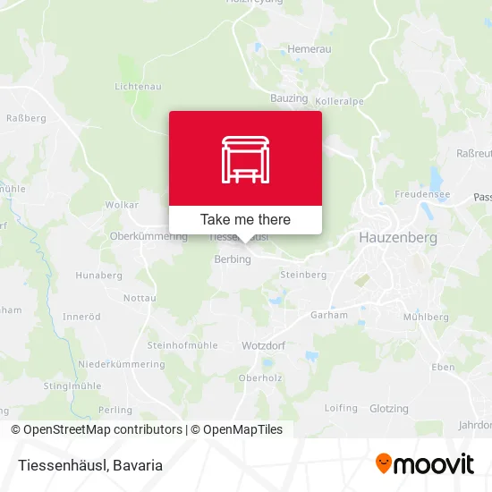 Карта Tiessenhäusl