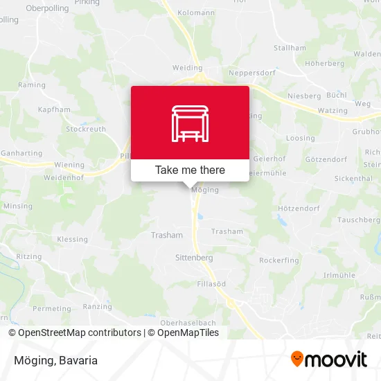 Карта Möging