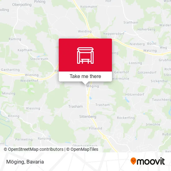Карта Möging