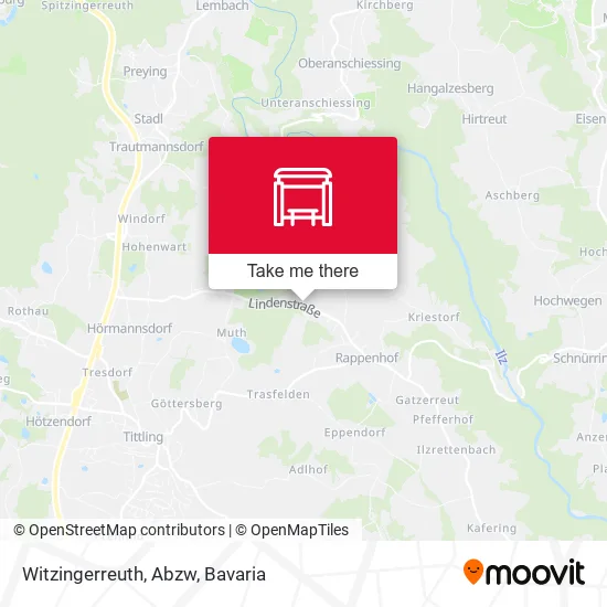 Карта Witzingerreuth, Abzw