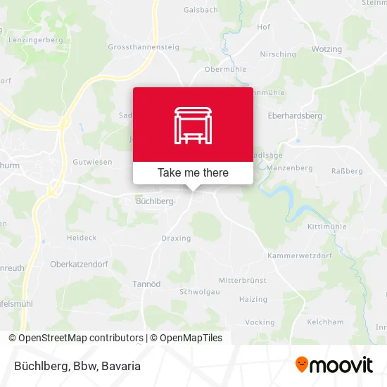 Карта Büchlberg, Bbw