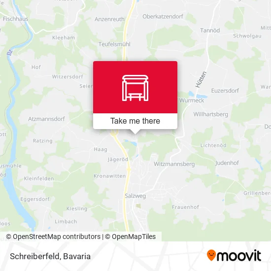 Карта Schreiberfeld