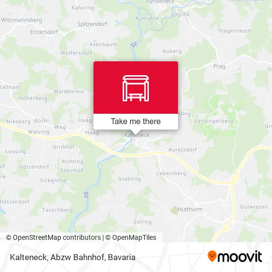 Карта Kalteneck, Abzw Bahnhof
