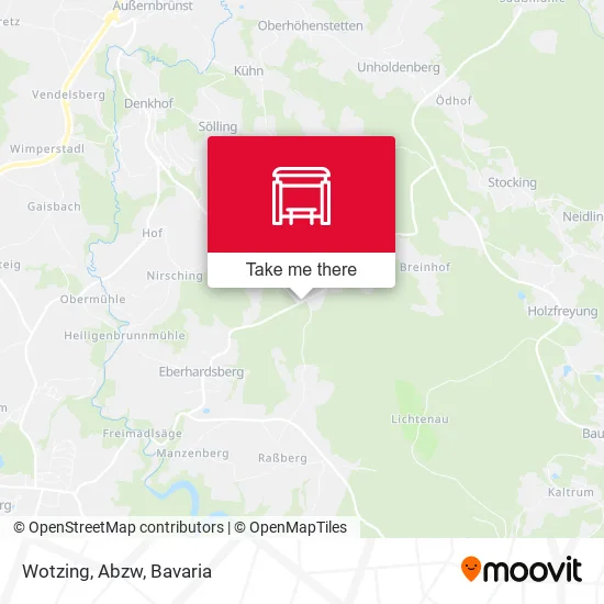 Карта Wotzing, Abzw
