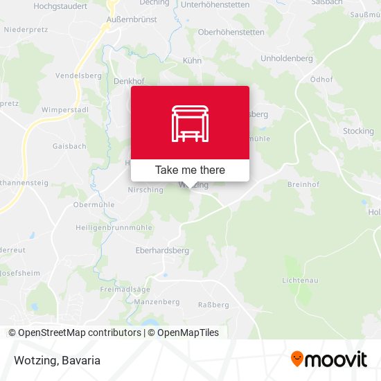 Карта Wotzing