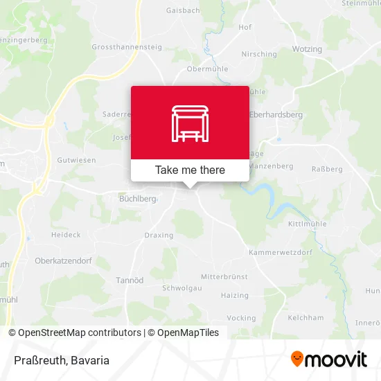 Карта Praßreuth