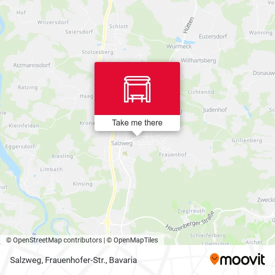 Карта Salzweg, Frauenhofer-Str.