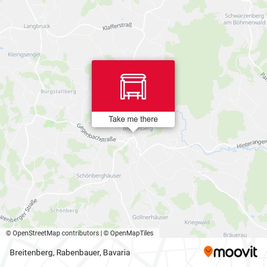 Карта Breitenberg, Rabenbauer