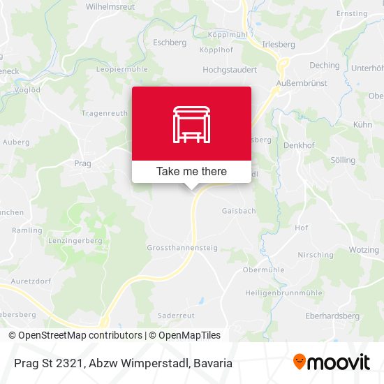 Prag St 2321, Abzw Wimperstadl map