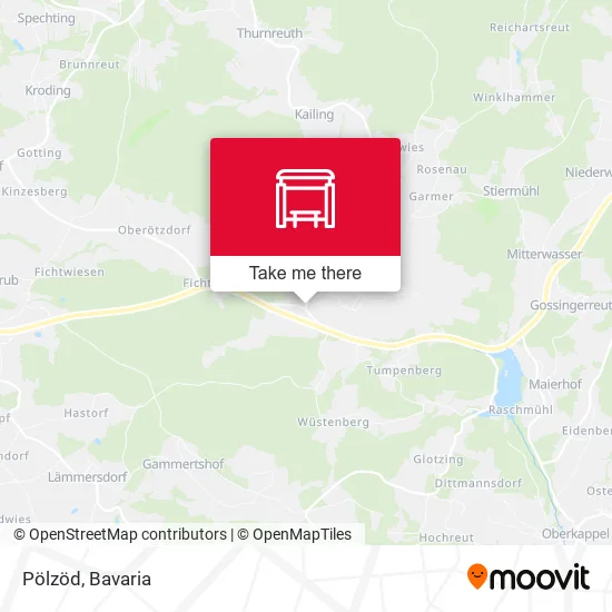 Карта Pölzöd