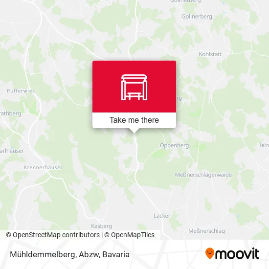Карта Mühldemmelberg, Abzw