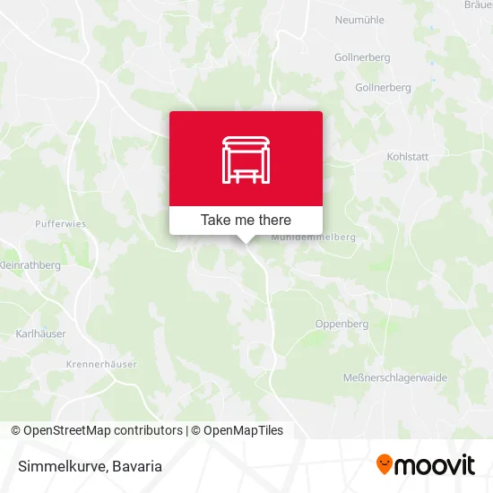 Карта Simmelkurve