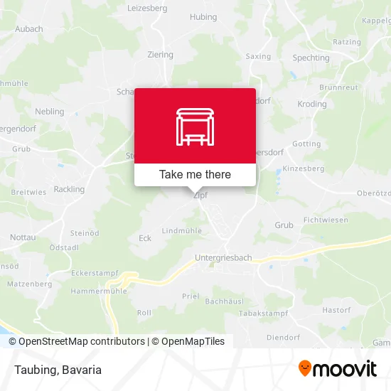 Карта Taubing