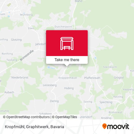 Kropfmühl, Graphitwerk map