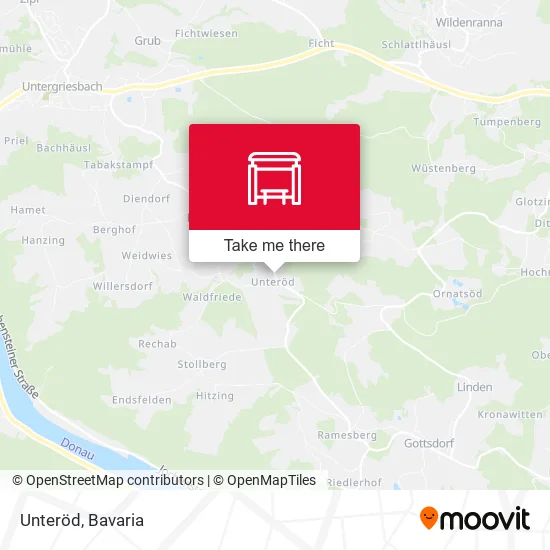 Карта Unteröd