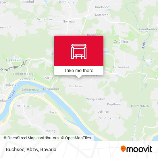 Карта Buchsee, Abzw