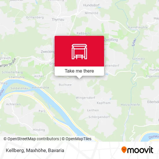 Карта Kellberg, Maxhöhe