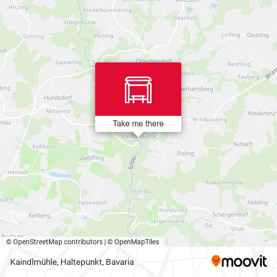 Kaindlmühle, Haltepunkt map